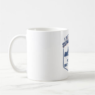 Caneca De Café Eu Sobrevivi ao Calor do Verão Victoria BC