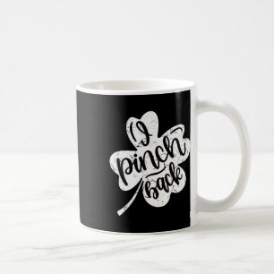 Caneca De Café Eu Soco Ck Engraçado Dia de São Patrício Eu Belisc