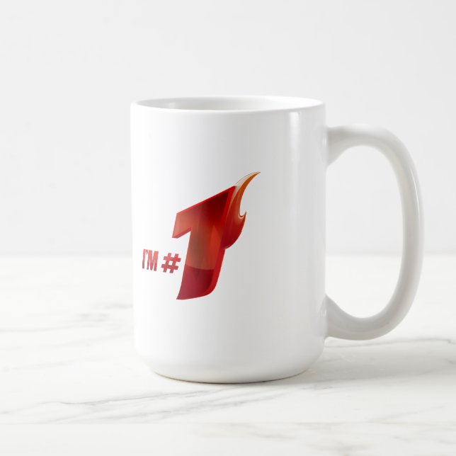Caneca De Café Eu sou #1 (Direita)