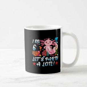 Caneca De Café Eu sou 6 Festa de Vamos Um Gift G de Anime Axolotl