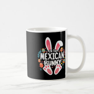 Caneca De Café Eu sou a família mexicana de Páscoas coelhinhos.