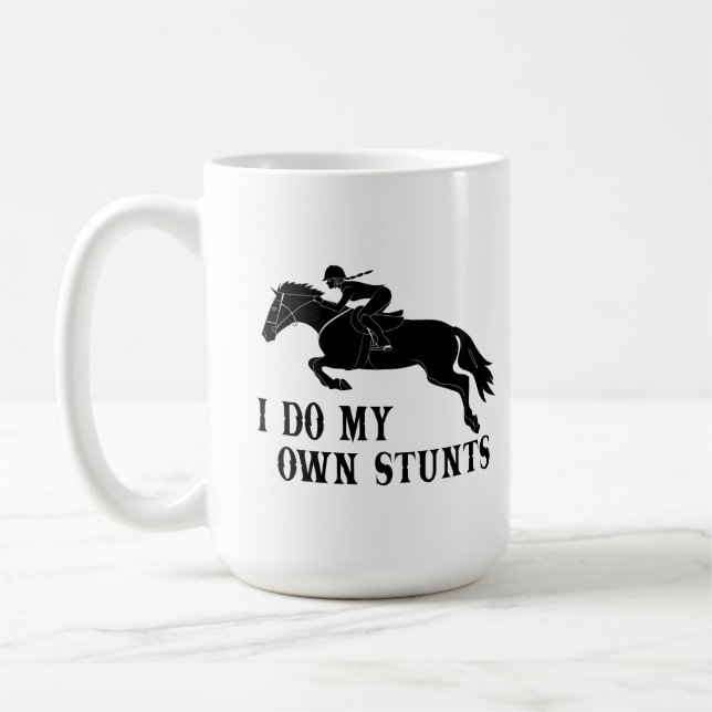 Caneca De Café Eu Sou A Garota Do Cavalo Que Faz (Esquerda)