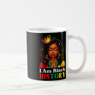 Caneca De Café Eu Sou a Garota do Mês da História Negra Localizad