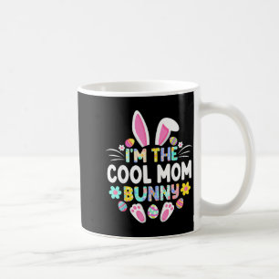 Caneca De Café Eu Sou A Mamãe Coelho Legal Bunny Dia De Páscoa Di