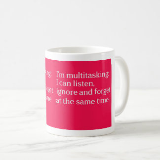 Caneca De Café Eu sou a multitarefas
