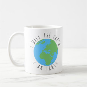 Caneca De Café Eu sou a Terra