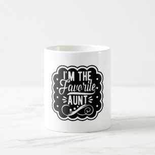 Caneca De Café Eu sou a tia favorita