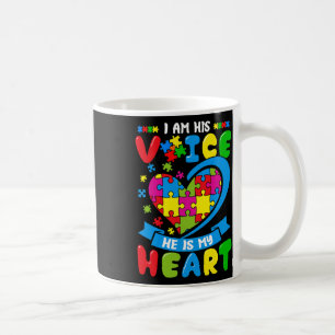 Caneca De Café Eu Sou A Voz Dele. Ele É Meu Coração Adorando Awar