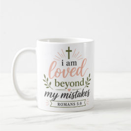 Caneca De Café Eu Sou Amado Além dos Meus Erros Conforto Cristão