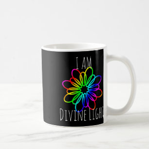 Caneca De Café Eu Sou Camiseta de Presente de Ioga Meditação Luz
