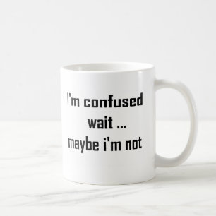 Caneca De Café Eu sou confuso