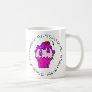Caneca De Café Eu sou doce em você namorados
