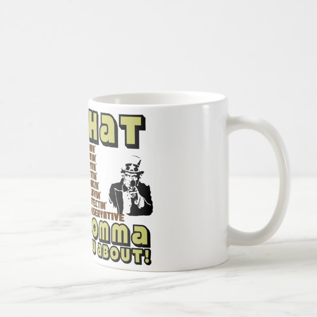 Caneca De Café Eu sou esse conservador…. (Direita)