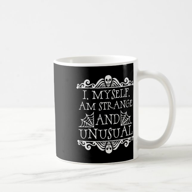 Caneca De Café Eu sou estética de halloween (Direita)
