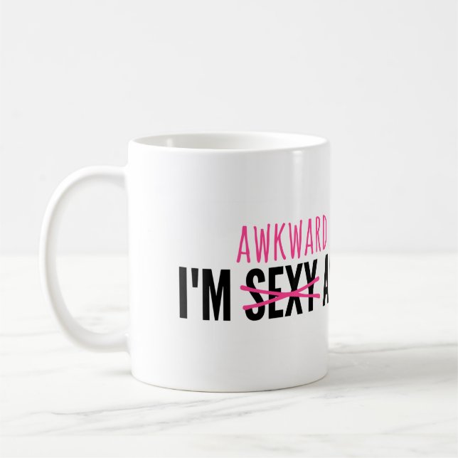 Caneca De Café Eu sou inábil e eu sou aprovado com ele (Esquerda)