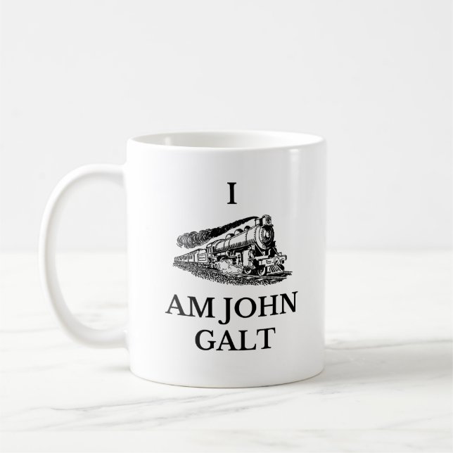 CANECA DE CAFÉ EU SOU JOHN GALT (Esquerda)