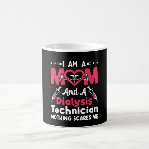 Caneca De Café Eu Sou Mãe E Um Técnico De Diálise Nefrologia