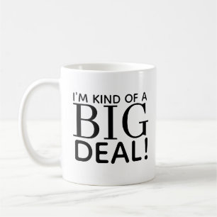 Caneca De Café Eu Sou Meio Uma Grande Coisa Presente engraçado pa