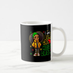 Caneca De Café Eu Sou Mês da História Negra Adolescentes Crianças