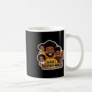 Caneca De Café Eu Sou Mês da História Negra Orgulho Africano Punh
