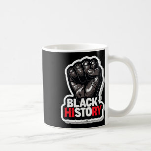 Caneca De Café Eu Sou Mês da História Negra Orgulho Africano Punh