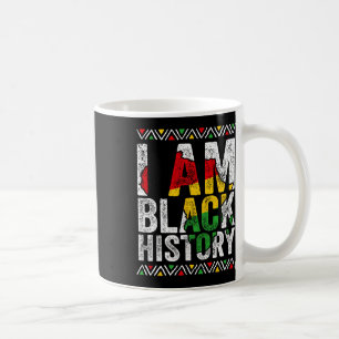 Caneca De Café Eu Sou Mês da História Negra Orgulho Afro-American