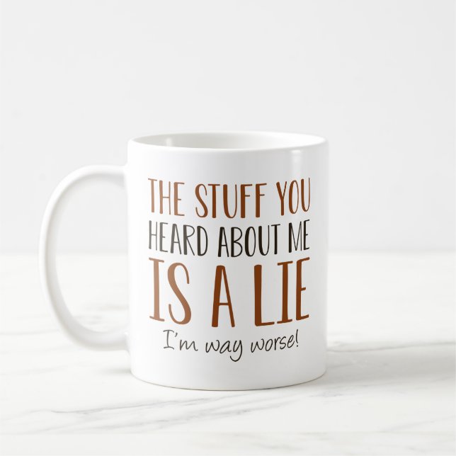 Caneca De Café Eu sou muito pior (Esquerda)
