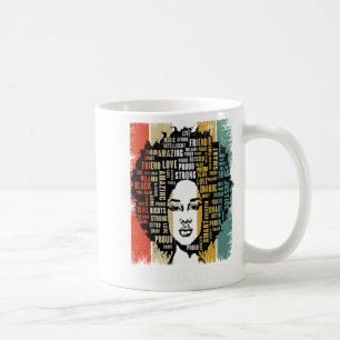 Caneca De Café Eu Sou Mulheres Meninas História Negra Mês da Hist