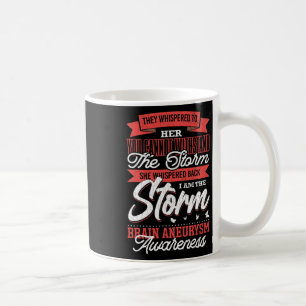 Caneca De Café Eu Sou O Cérebro da Tempestade Conscientização sob