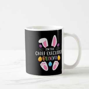 Caneca De Café Eu Sou o Coelho Executivo Divertido Dia de Páscoa 