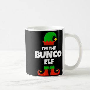 Caneca De Café Eu Sou O Elfo Bunco Família Pijama Natal Divertido