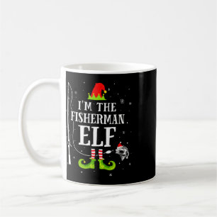 Caneca De Café Eu Sou O Elfo Pescador Combinando Piadas De Pesca 