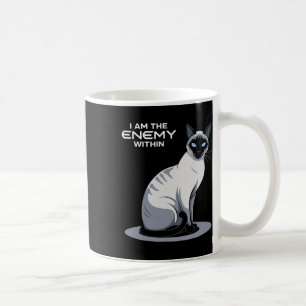 Caneca De Café Eu Sou O Inimigo Na Votação Trump 2024