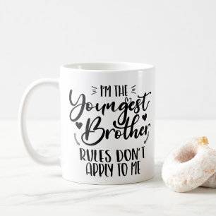 Caneca De Café Eu Sou o Irmão Mais Novo, as Regras Não se Aplicam