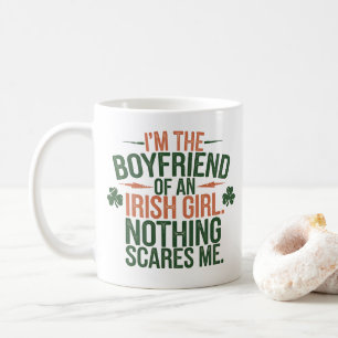 Caneca De Café Eu sou o Namorado de um Irish Girl Mug