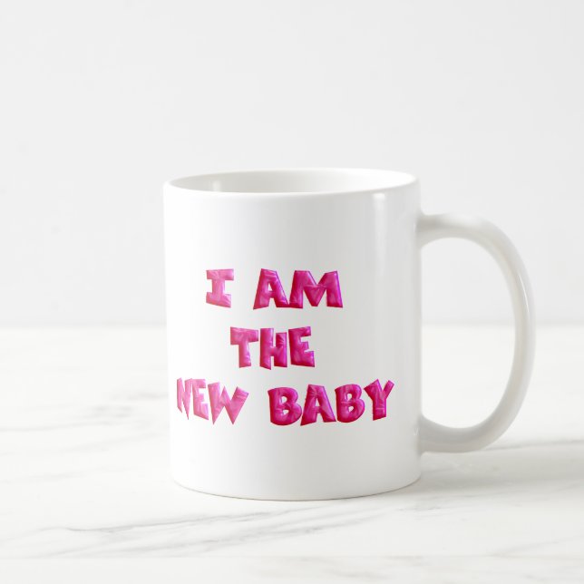 Caneca De Café Eu sou o Novo Bebê (Direita)