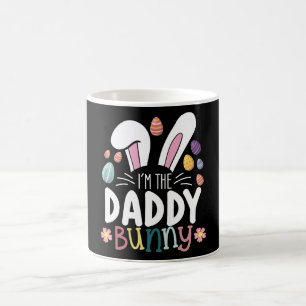 Caneca De Café Eu Sou O Papai Coelho Páscoa Família Combinando