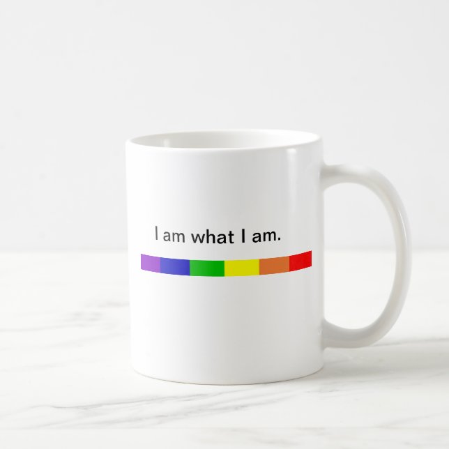 Caneca De Café Eu sou o que eu sou (Direita)