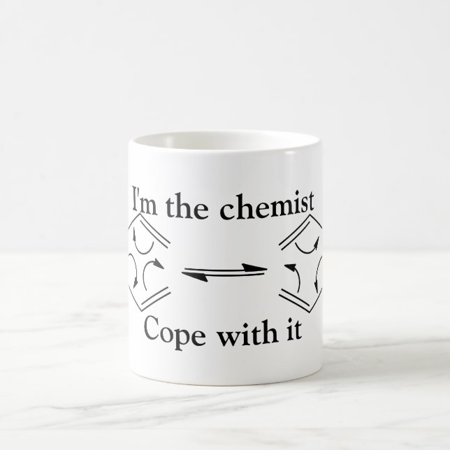 Caneca De Café Eu sou o químico… (Centro)