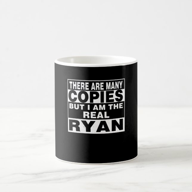 Caneca De Café Eu Sou Ryan Funny Personal Personalized Gift (Centro)