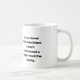 Caneca De Café Eu sou tão inteligente