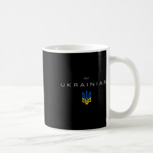 Caneca De Café Eu Sou Ucraniano - Eu Sou Da Bandeira Do Tridente