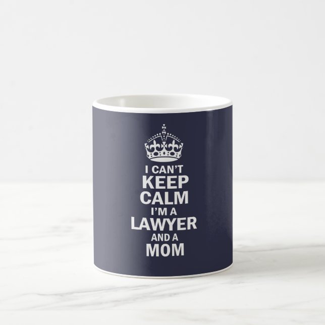 Caneca De Café Eu sou um advogado e uma mamã (Centro)