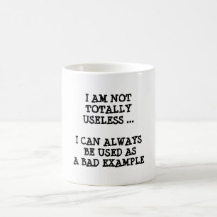 CANECA DE CAFÉ EU SOU UM BOM EXEMPLO CITANDO MUG