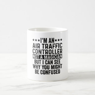 Caneca De Café Eu sou um controlador de tráfego aéreo não um m
