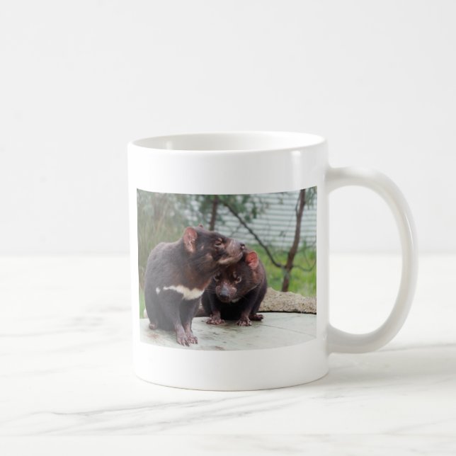 Caneca De Café Eu sou um diabo pequeno (Direita)