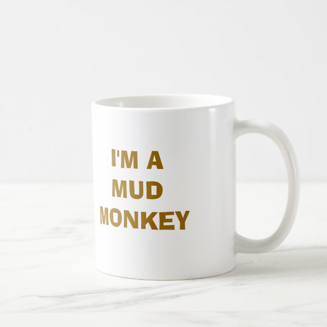 Caneca De Café Eu sou UM MACACO do MUD (Direita)