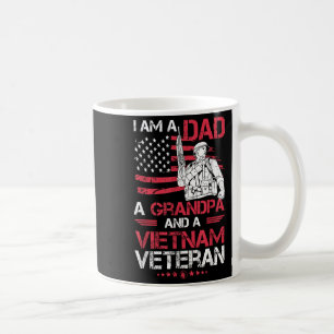 Caneca De Café Eu Sou Um Pai Um Avô E Um Veterano Vietnamita Lega