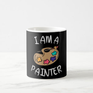 Caneca De Café Eu sou um Pintor