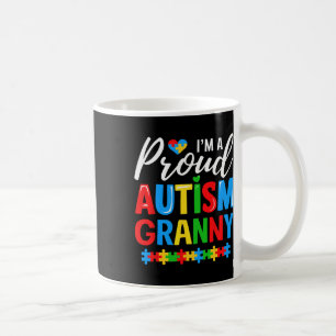 Caneca De Café Eu Sou Um Quebra-cabeça De Consciência Da Avó Auti